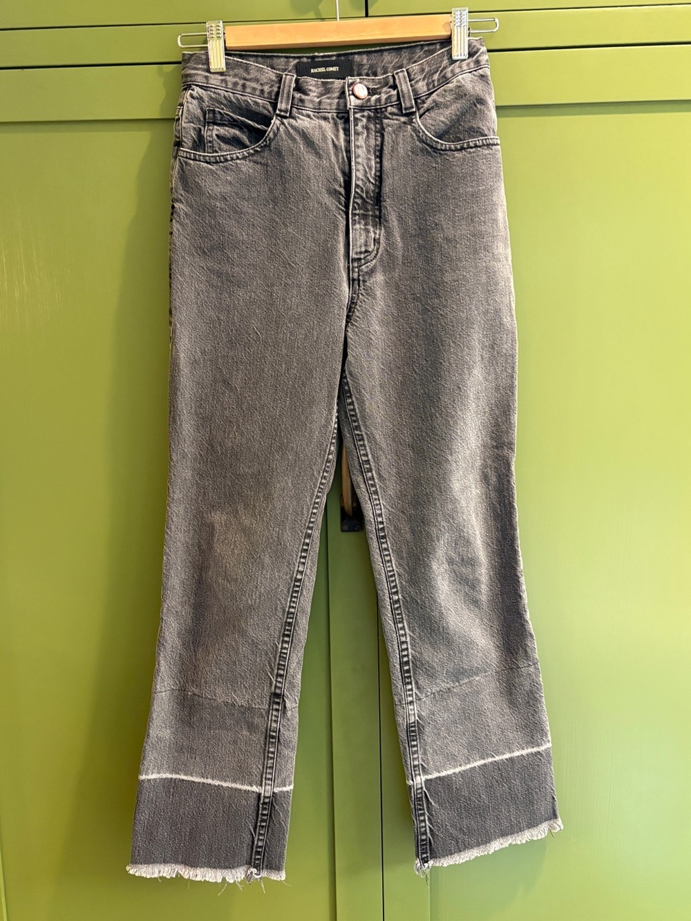 Rachel Comey Slim Legion Jeans in black size 0